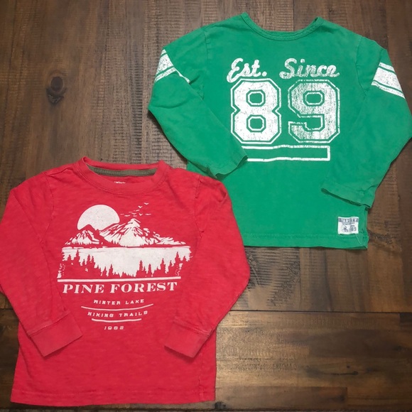 2 VGUC long sleeve boys T shirts - Picture 8 of 8